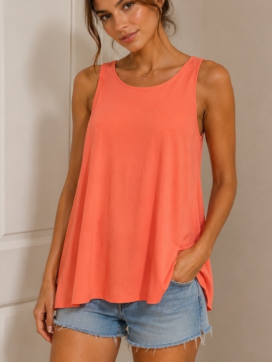 Astr Tops - ASTR Orange Top size Large loose fitting!